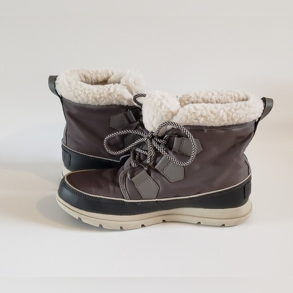 Sorel Explorer Carnival Women's Gray  Boot Size 6 - Picture 5 of 9